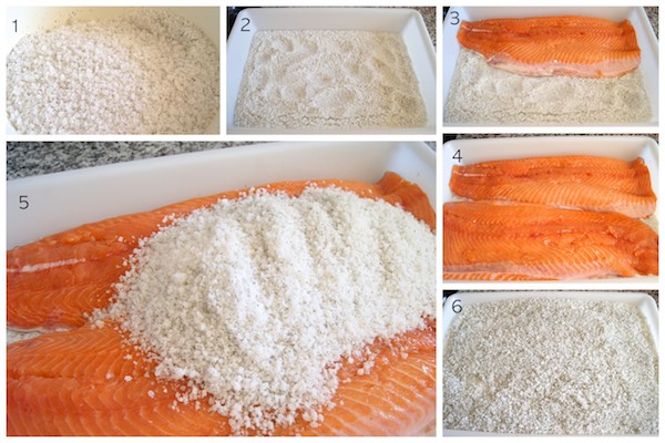 Receta de salmón marinado