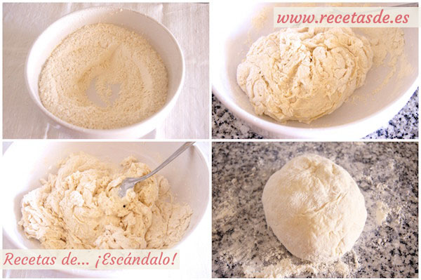 Masa para pizza casera