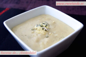 Salsa roquefort sin nata