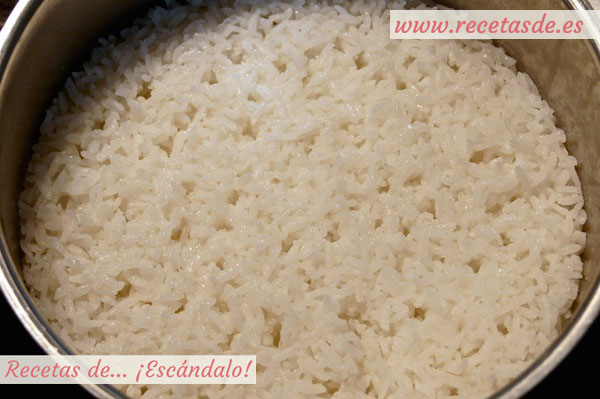 Arroz para sushi ya cocido