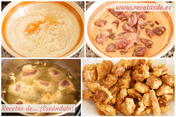 Cómo hacer la receta de cerdo agridulce al estilo chino
