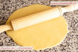 Masa quebrada o pasta brisa. Receta dulce o salada