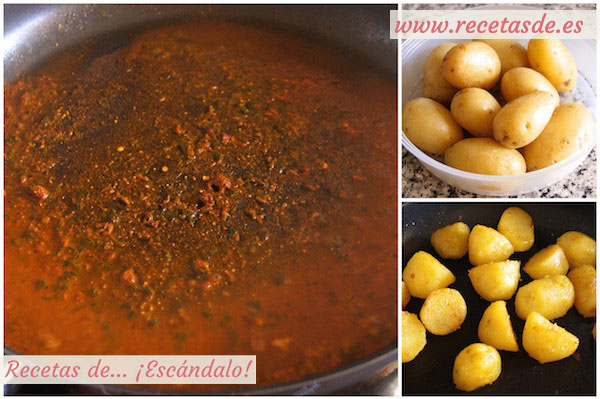 Cómo preparar patatas al microondas con curry rojo y yogur