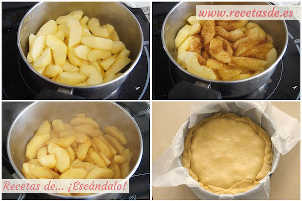 Cómo hacer tarta tatin de manzana con hojaldre, casera y fácil