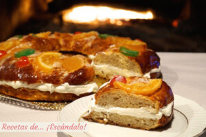 Cómo hacer Roscón de Reyes casero. Receta tradicional