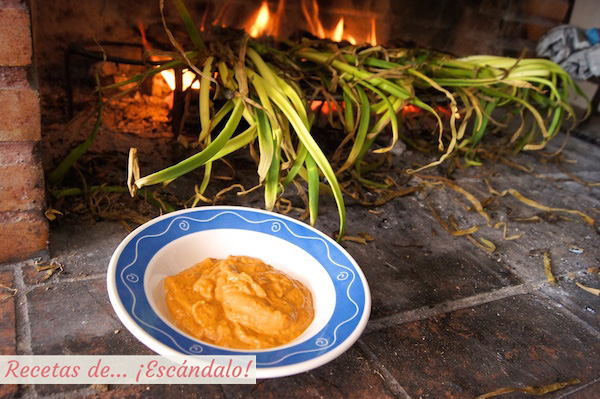 Receta de salsa romesco, la salsa de los calçots o calsots