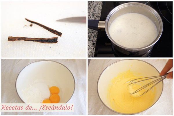 Como preparar la crema pastelera