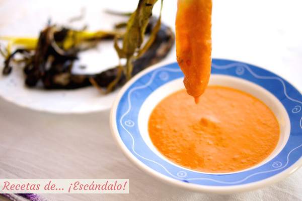 Salsa romesco para los calçots, original y autentica