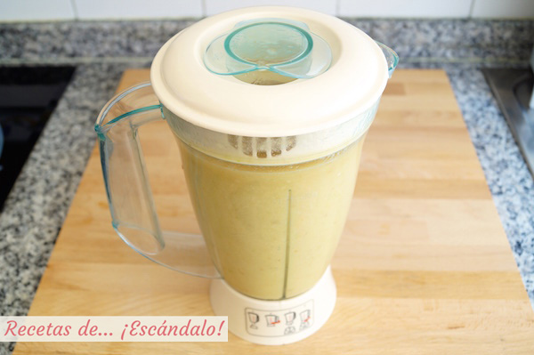 Como hacer gazpacho, sopa o crema de melon con jamon