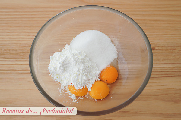Ingredientes crema pastelera