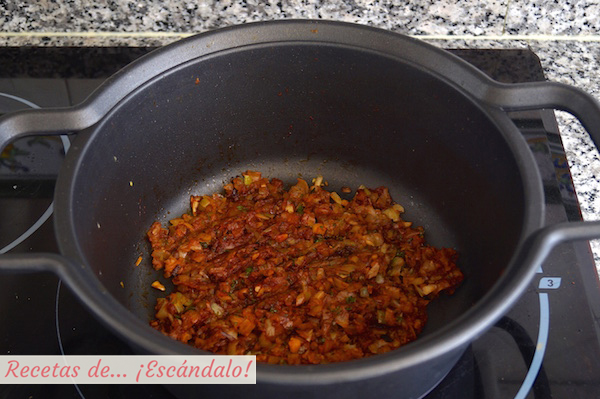 Sofrito sopa de marisco