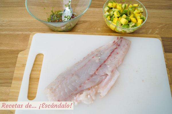 Corvina para el ceviche