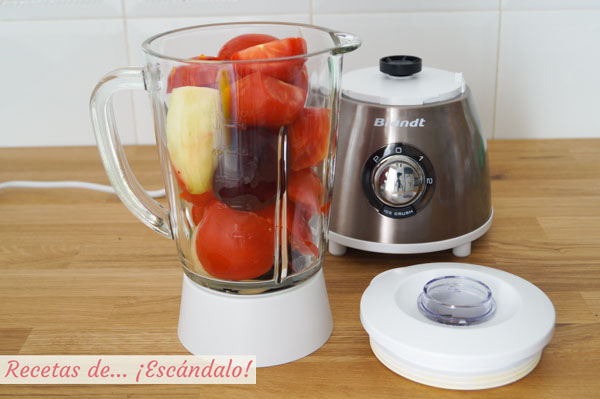 Ingredientes gazpacho de remolacha