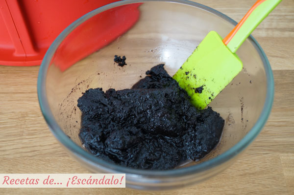 Galletas oreo y mantequilla