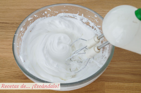 Merengue para la leche merengada