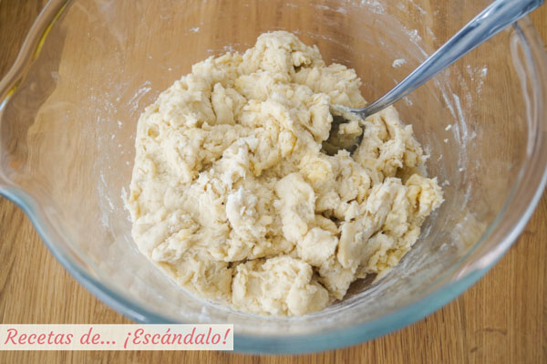 Masa para hacer pan de jamon