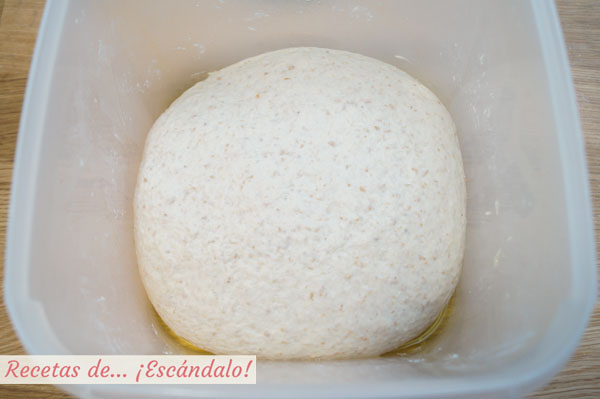 Masa de pan con aceite