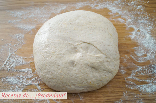 Masa de pan reposando