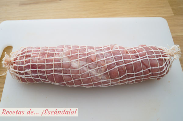 Solomillo relleno