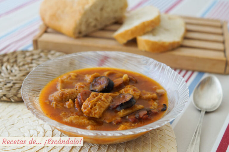 Receta de callos a la madrileña. Plato de cocina tradicional - Recetas ...