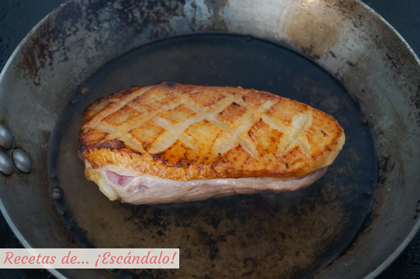Magret de pato a la plancha