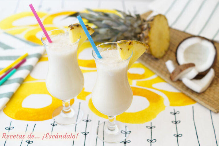 Pia Colada Receta Piña colada. Receta e ingredientes de este delicioso cóctel - Recetas
