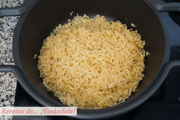 Fideos ramen