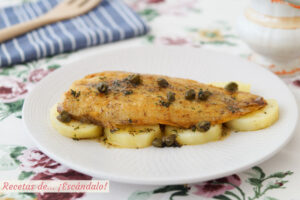 Lenguado a la Meunière o Menier. Receta francesa de pescado