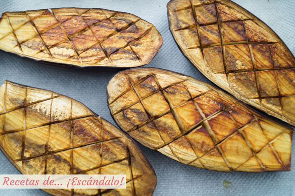 Berenjenas al horno asadas