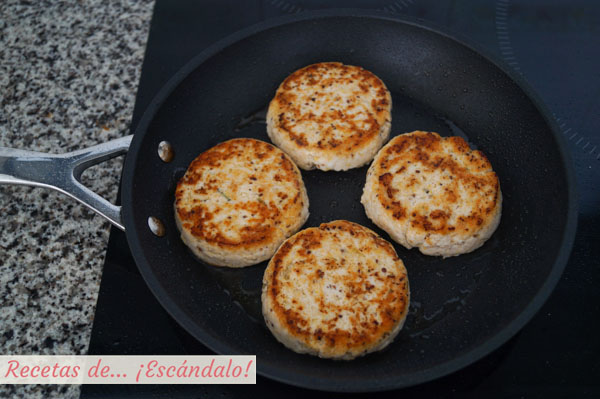 Hamburguesas de pollo