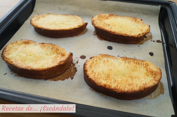 Torrijas al horno caseras