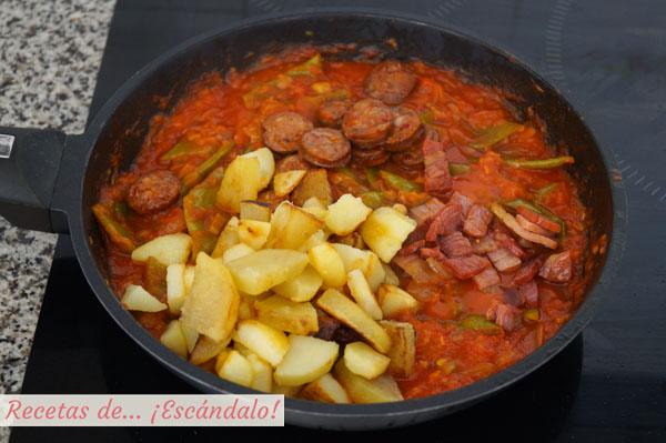 Huevos a la flamenca tradicionales
