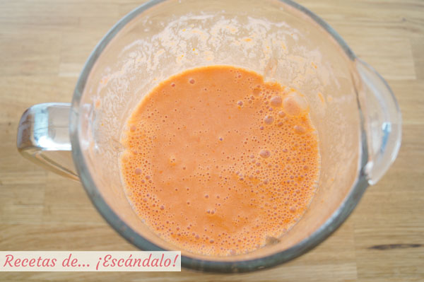 Como hacer gazpacho de sandia