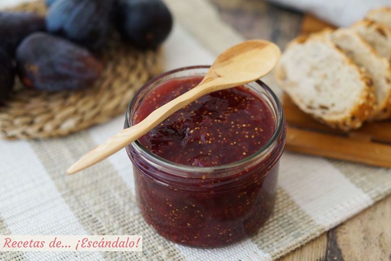 Mermelada de higos o brevas casera. Receta muy facil