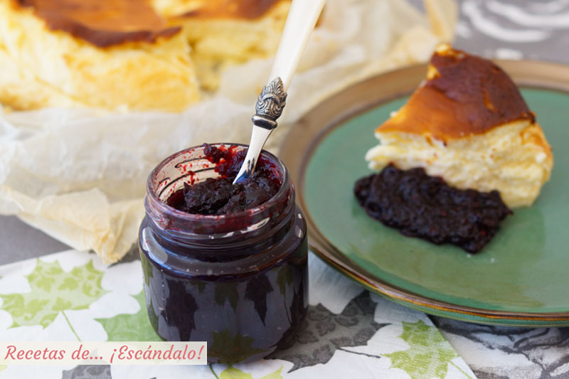 Mermelada de moras casera, con o sin pepitas