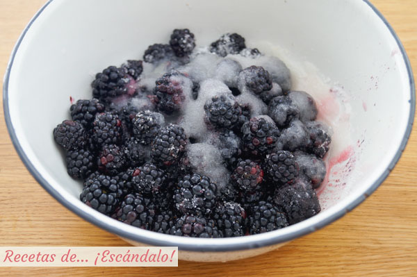 Mermelada de moras casera