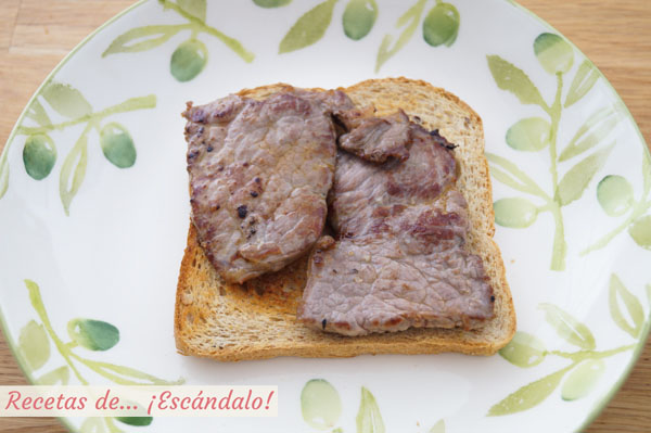 Receta de francesinha portuguesa