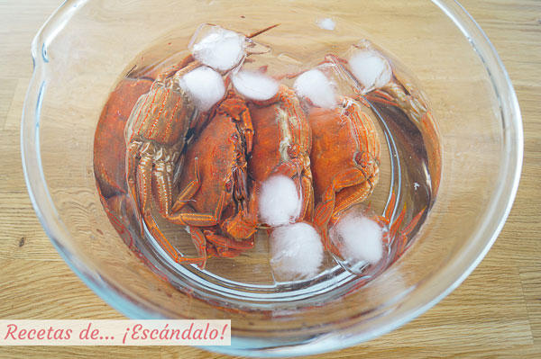 Como cortar la coccion de las necoras