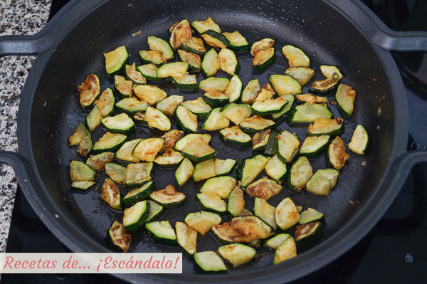 Calabacin salteado