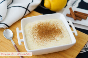 Arroz con leche con Thermomix. Receta de postre tradicional