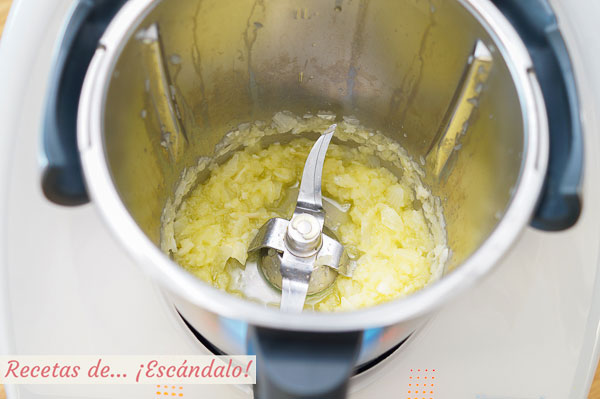 Sofrito ajo y cebolla Thermomix