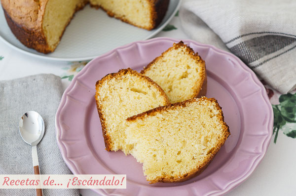 Como hacer bizcocho de yogur con Thermomix, el mas sencillo y esponjoso