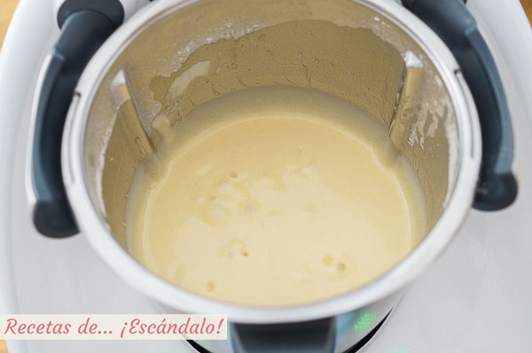 Masa para bizcocho thermomix