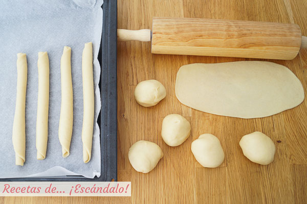 Como darle forma a los fartons valencianos