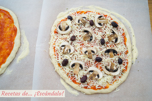 Masa de pizza casera thermomix