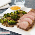 Presa ibérica de cerdo al horno