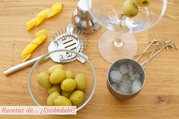 Ingredientes Martini