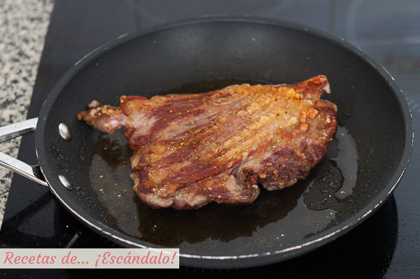 Pluma de cerdo iberico a la plancha