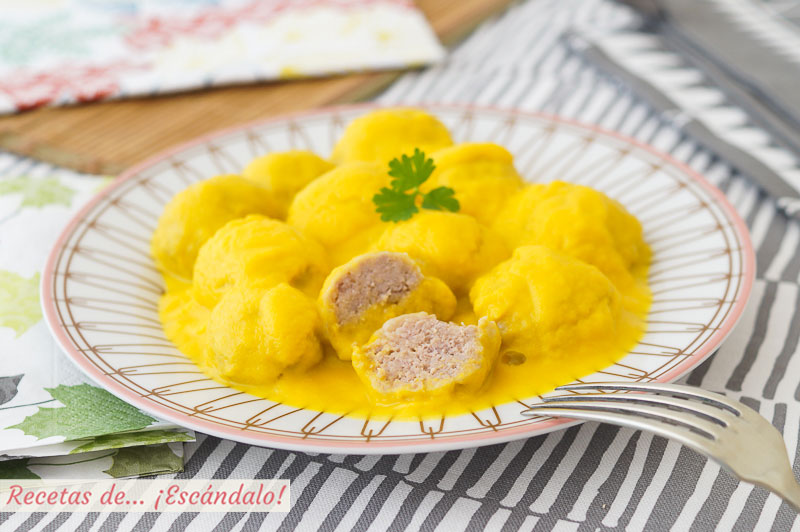 Albondigas de carne en salsa con Thermomix, las mas sabrosas