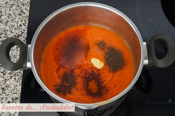 Especias para ketchup casero